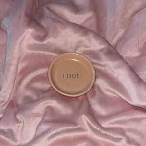 Ceramic Ring Dish with 'I DO!' Engraving